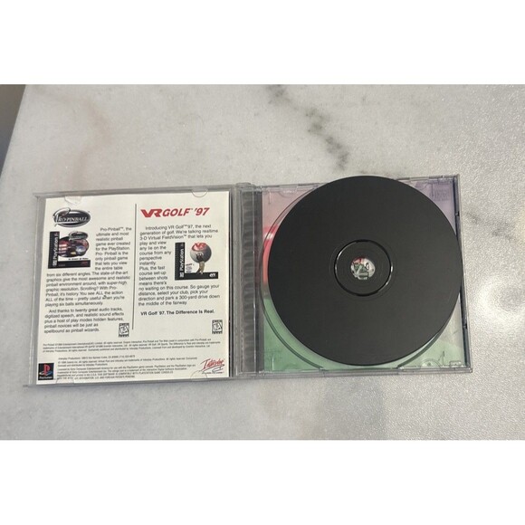 Virtual Pool (Sony PlayStation 1, 1996) PS1 Complete and Tested - Picture 4 of 5